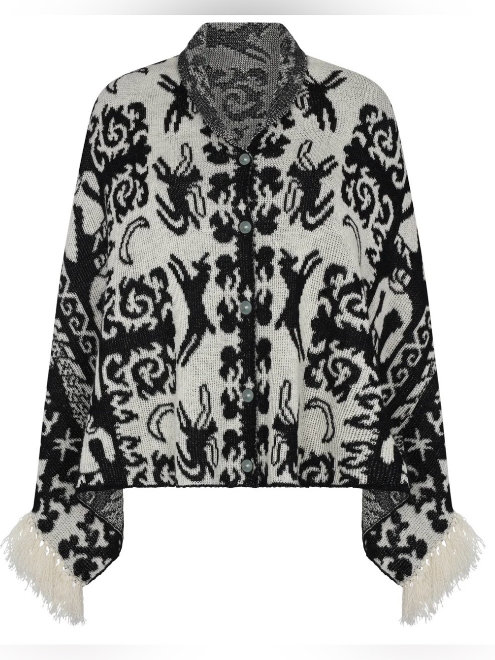 Carolina K Pampa Poncho Eniko Katalin Eged Artist Collab Sold Out Knit Cape